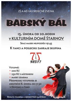 ZŠ + MŠ - Babský bál a karneval
